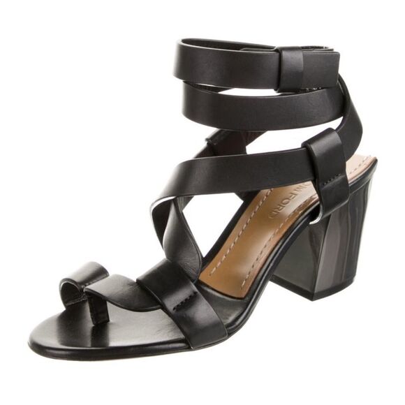 Tom Ford Leather Strappy Sandals